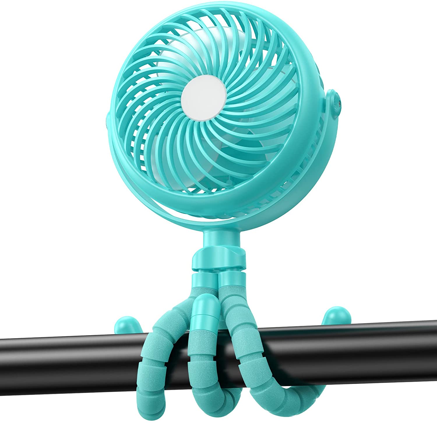 Baby Stroller Fan 20H Work Time Battery Powered Clip on Fan with