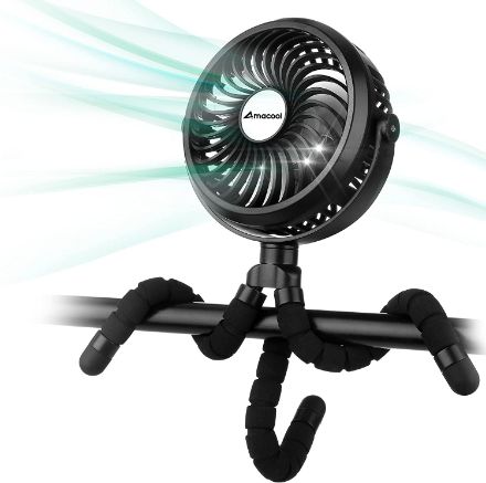 Amacool stroller fan