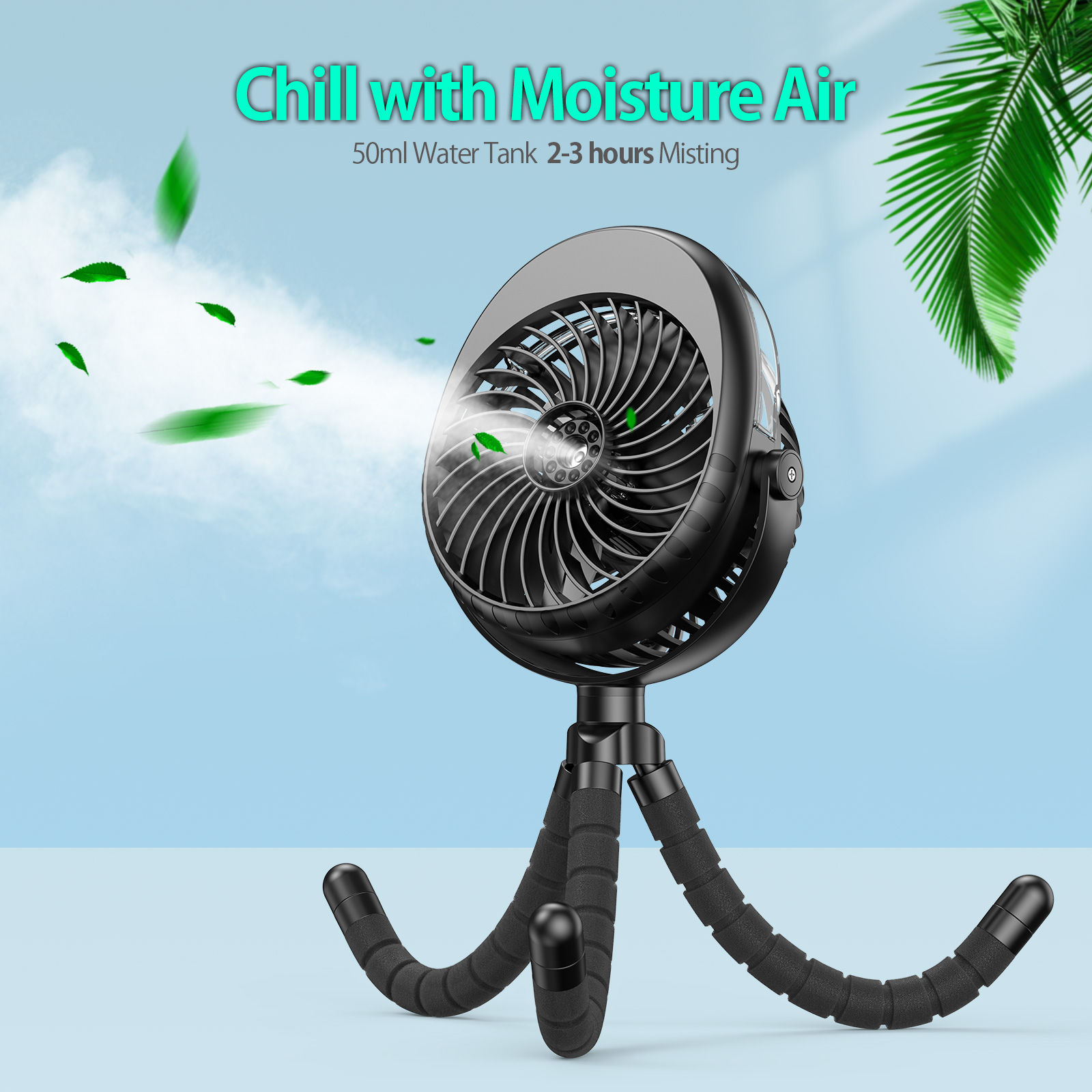 Amacool misting stroller fan Amacool