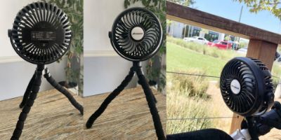 The Amacool Stroller Fan: Our Favorite Item for The Summer