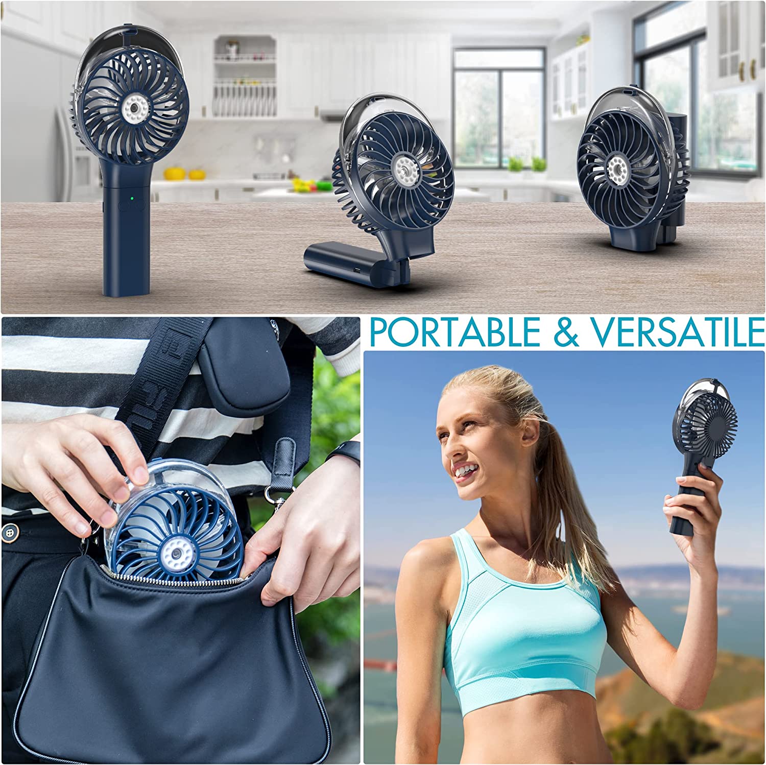 Portable Handheld Misting Fan Amacool