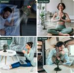 AMACOOL vintage fan complementing home decor in stylish interior