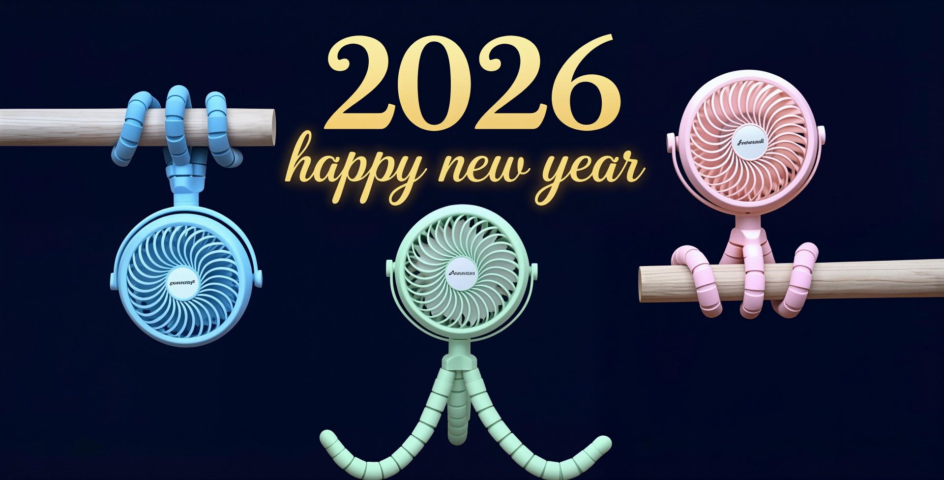 amacool stroller fan with led light